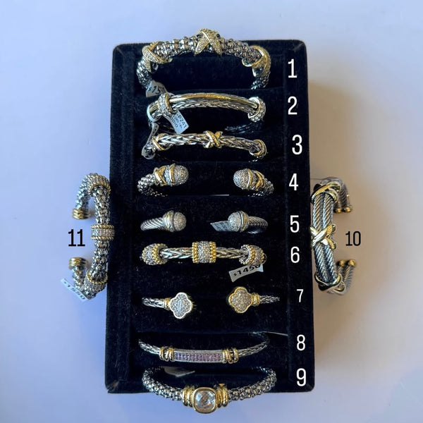 Pulseras rigidas en diferentes estilos