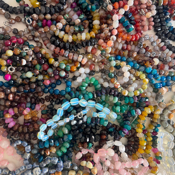Collares De Piedras Naturales