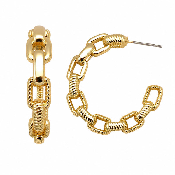 Hoops dorados