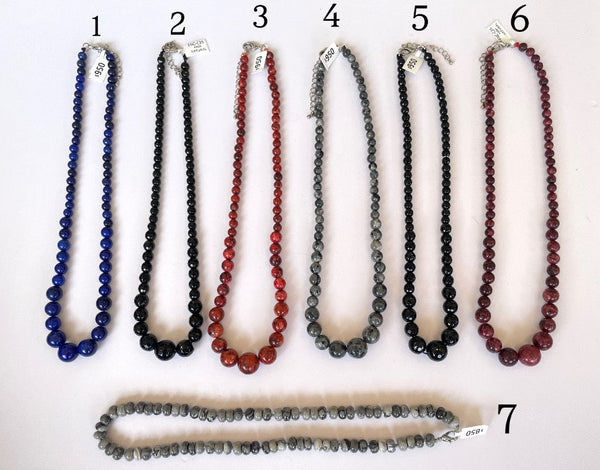 Collares De Piedras Naturales
