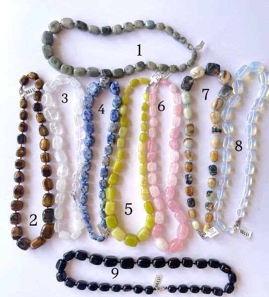 Collares De Piedras Naturales