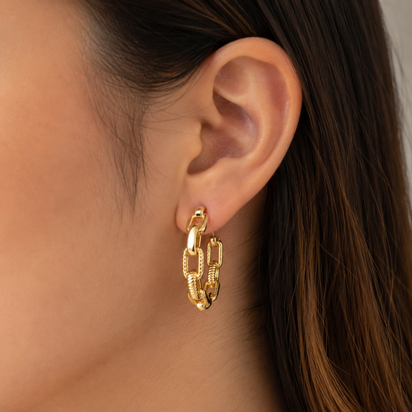 Hoops dorados