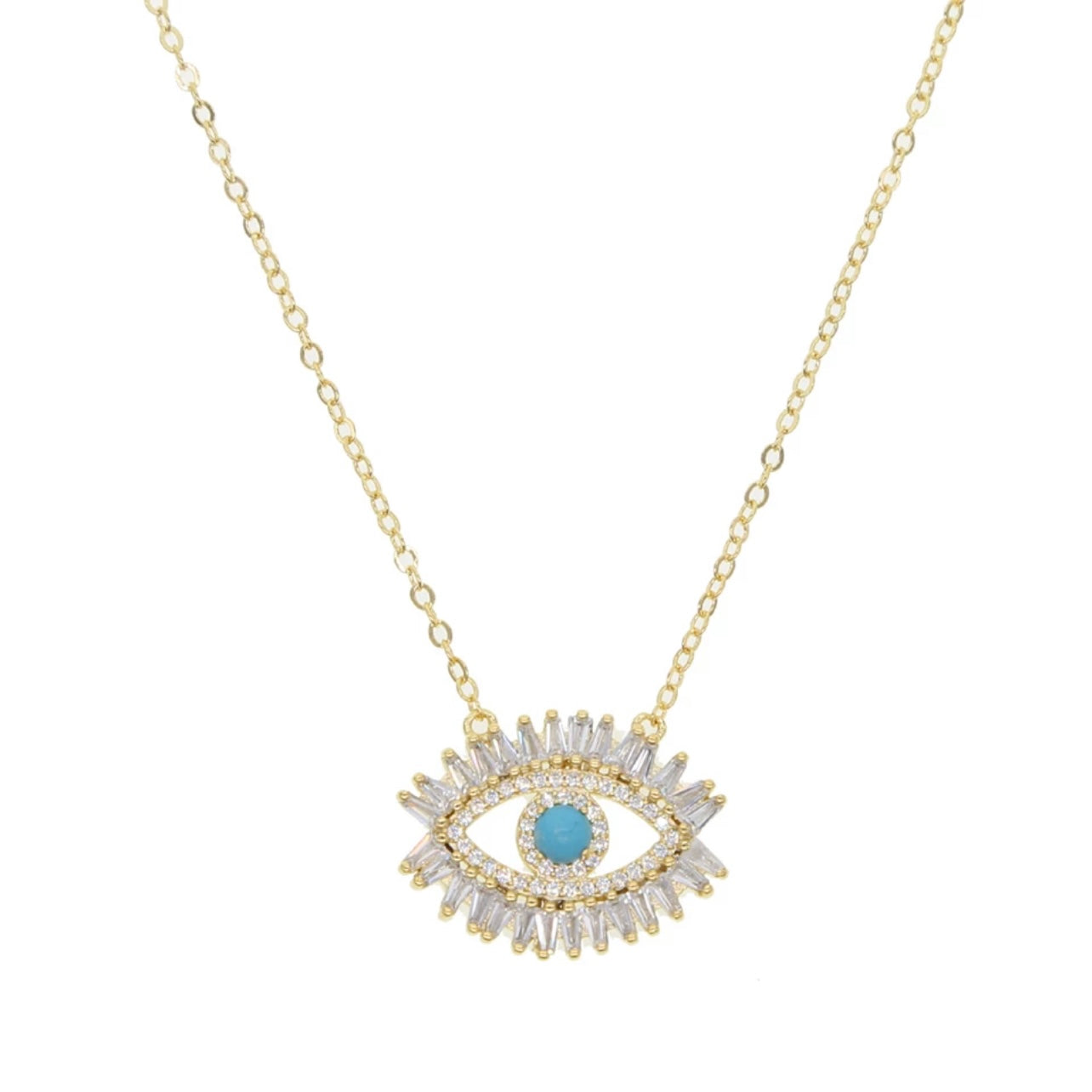 Evil eye necklace