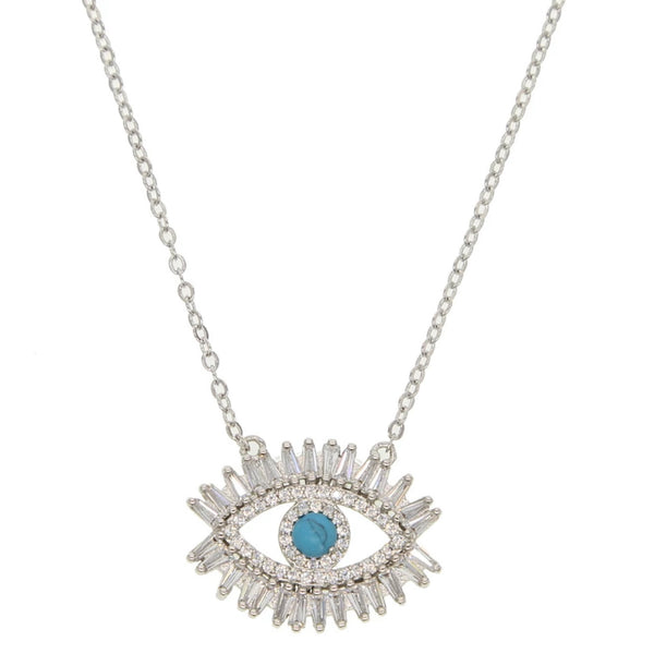 Evil eye necklace