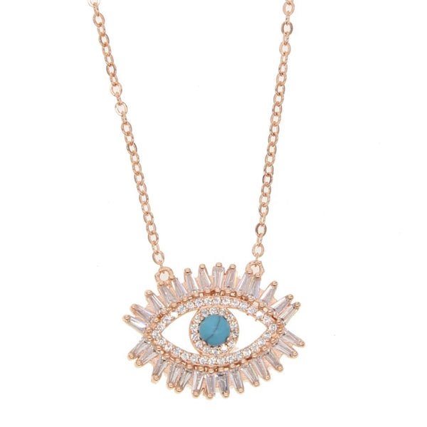 Evil eye necklace